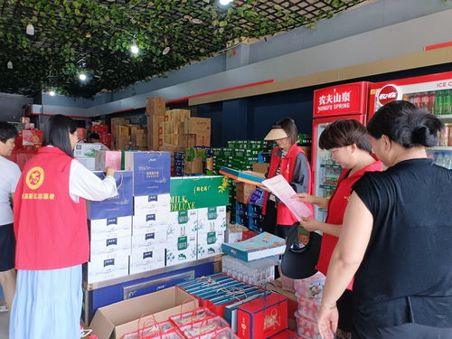 亳州高新区志愿服务总队 守食品消防安全 护中秋团圆佳节